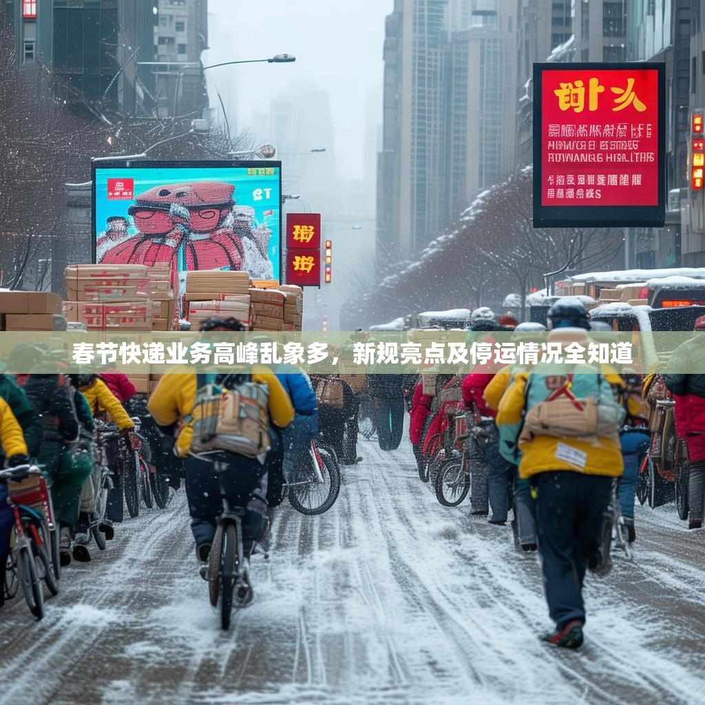 春节快递业务高峰乱象多，新规亮点及停运情况全知道