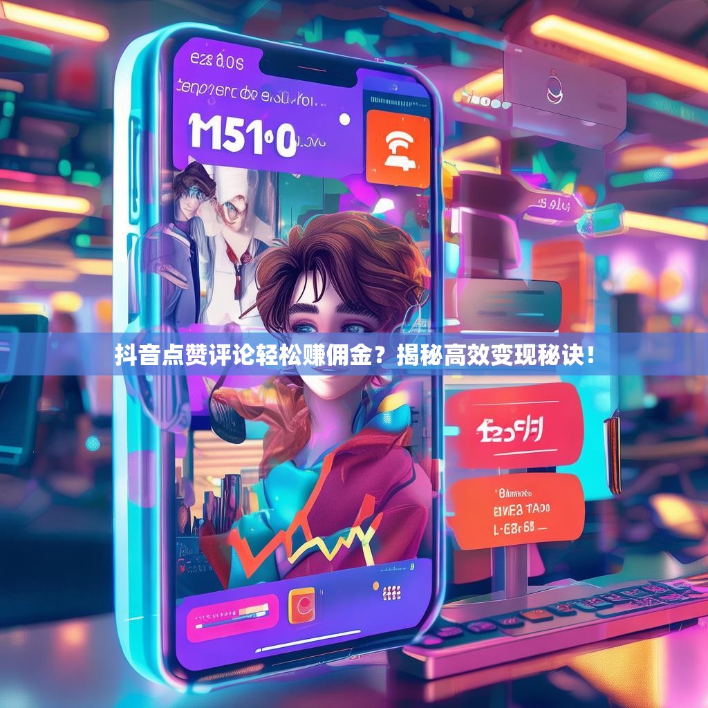 抖音点赞评论轻松赚佣金？揭秘高效变现秘诀！