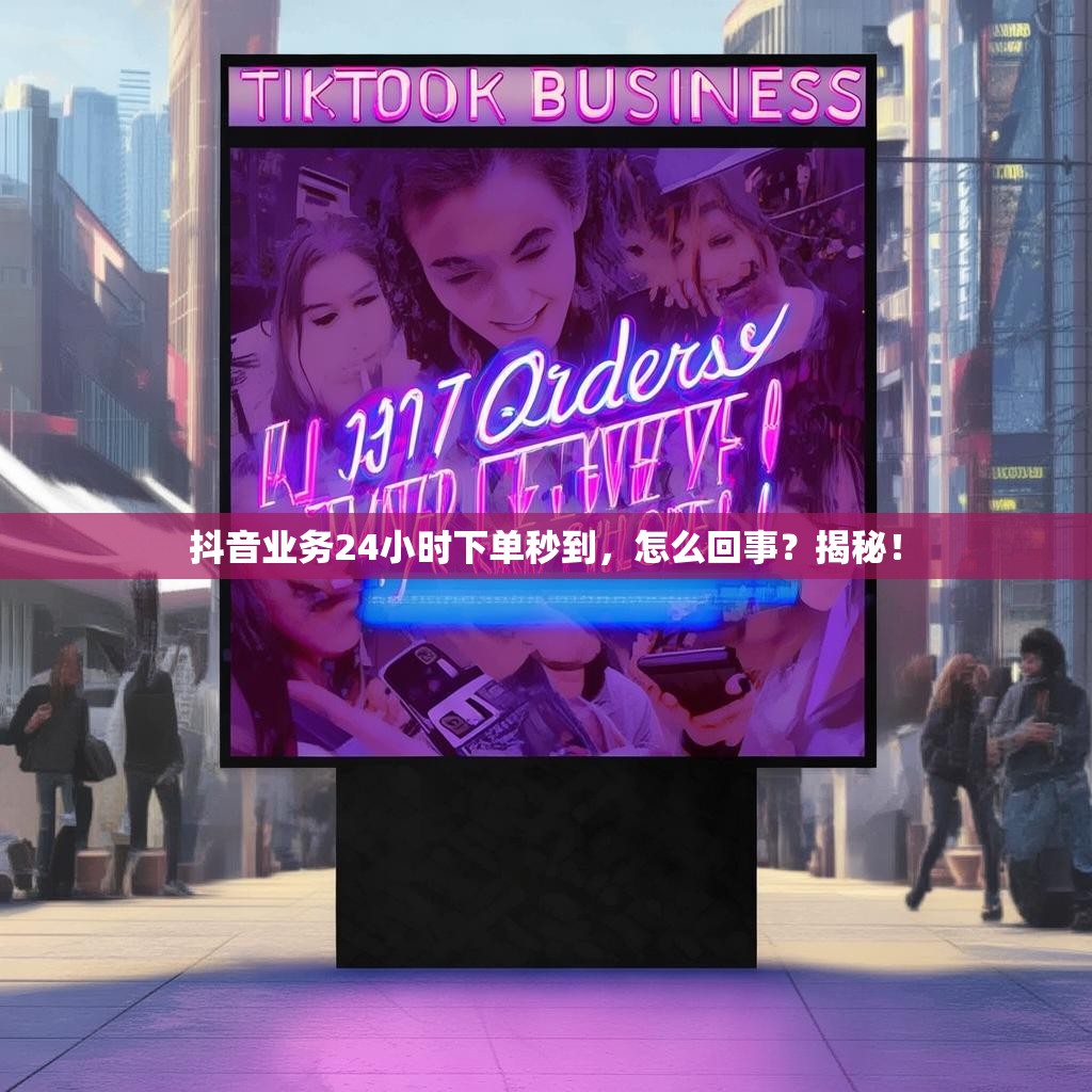 详细阅读:抖音业务24小时下单秒到,怎么回事?揭秘! 抖音业务24小时下单秒到,怎么回事?揭秘!