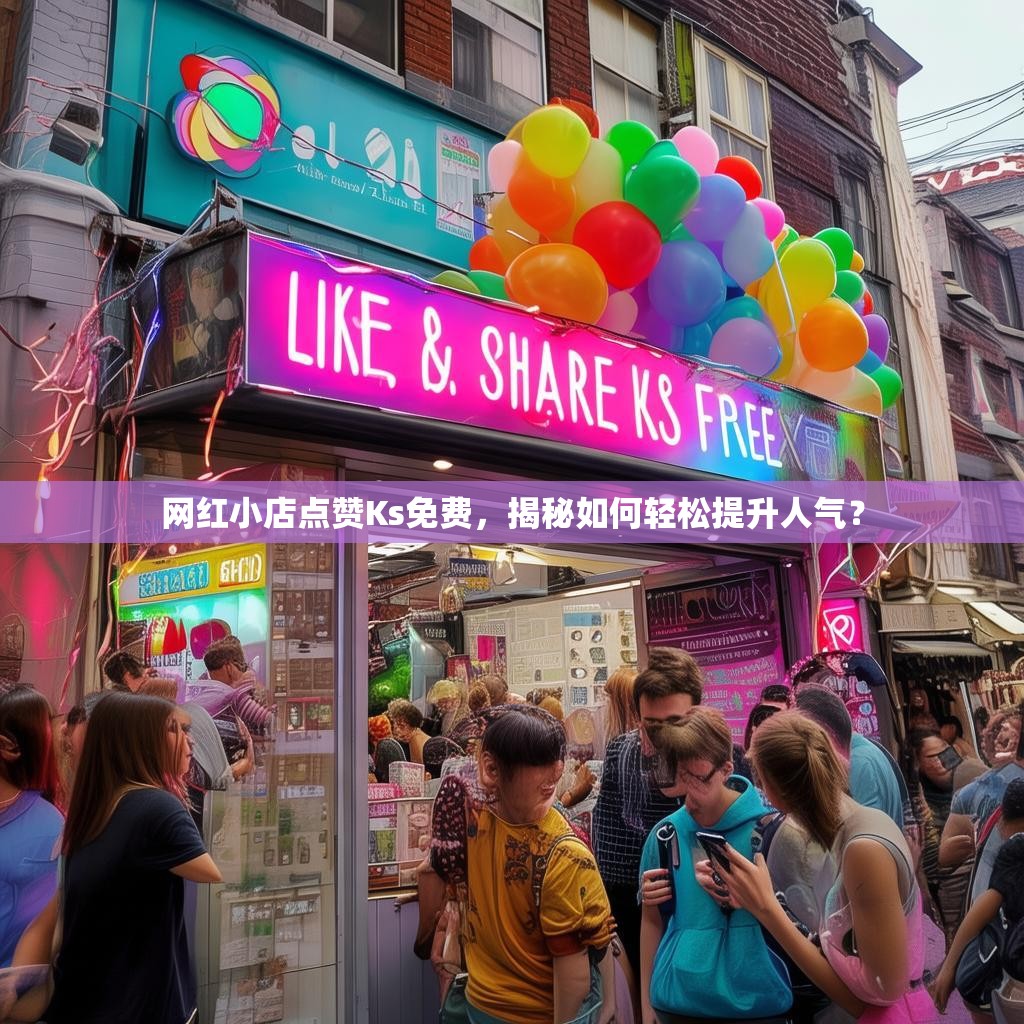 网红小店点赞Ks免费,揭秘如何轻松提升人气?