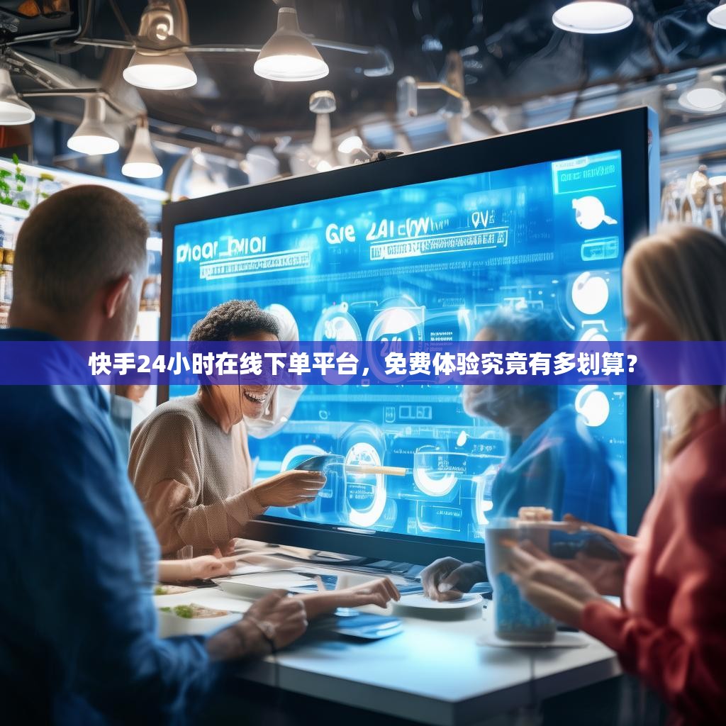 快手24小时在线下单平台，免费体验究竟有多划算？