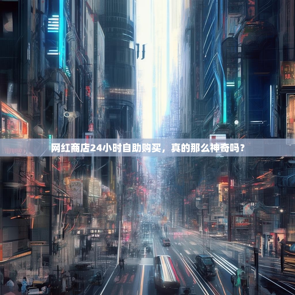 网红商店24小时自助购买，真的那么神奇吗？