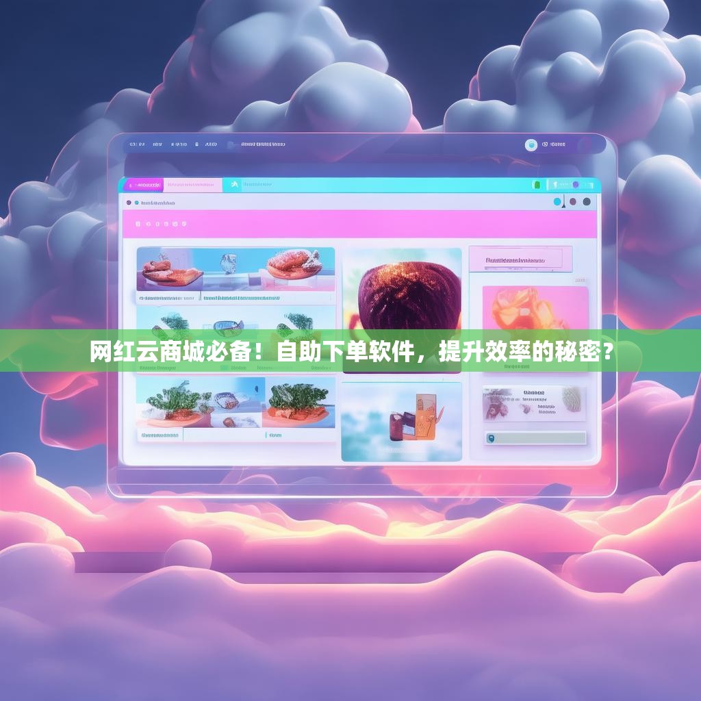 网红云商城必备！自助下单软件，提升效率的秘密？