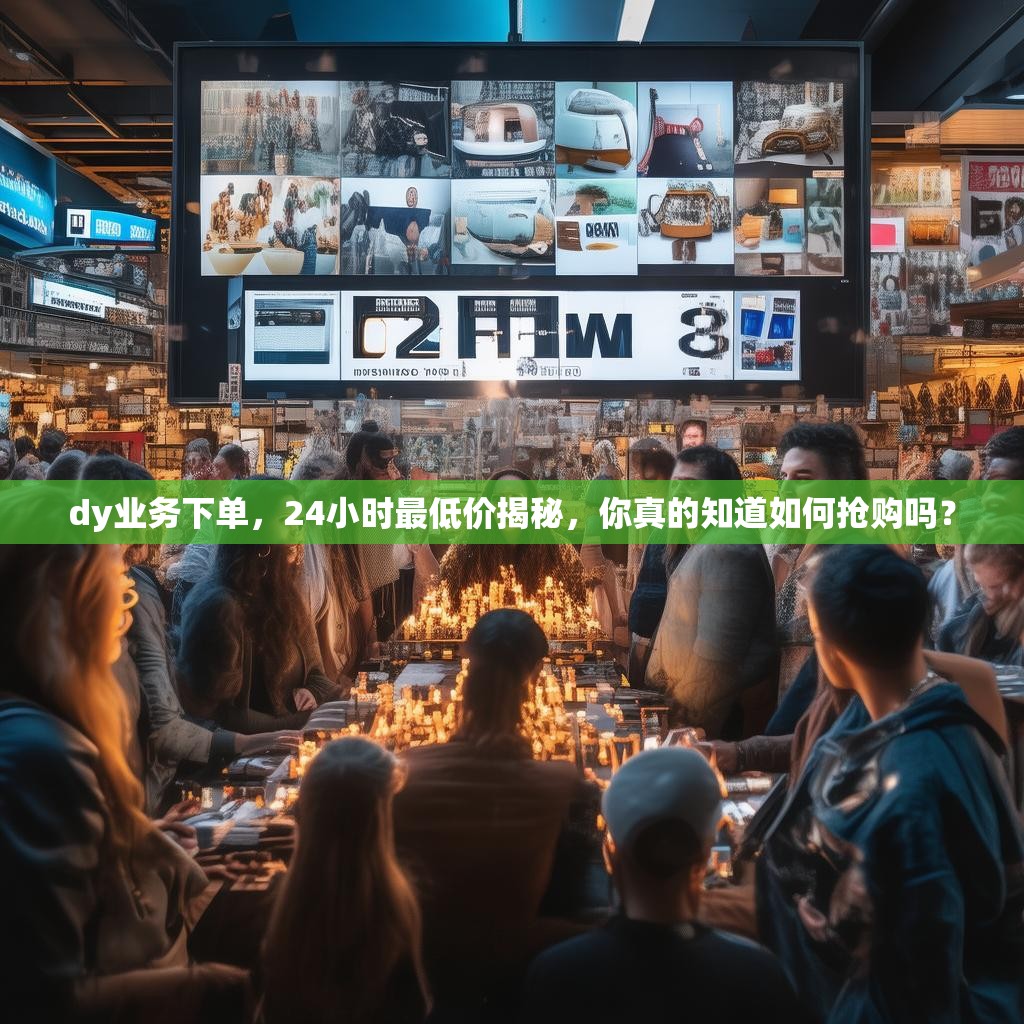 dy业务下单,24小时最低价揭秘,你真的知道如何抢购吗?
