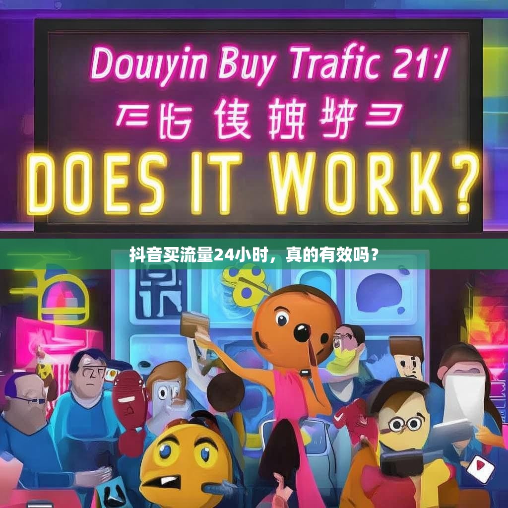 抖音买流量24小时,真的有效吗?