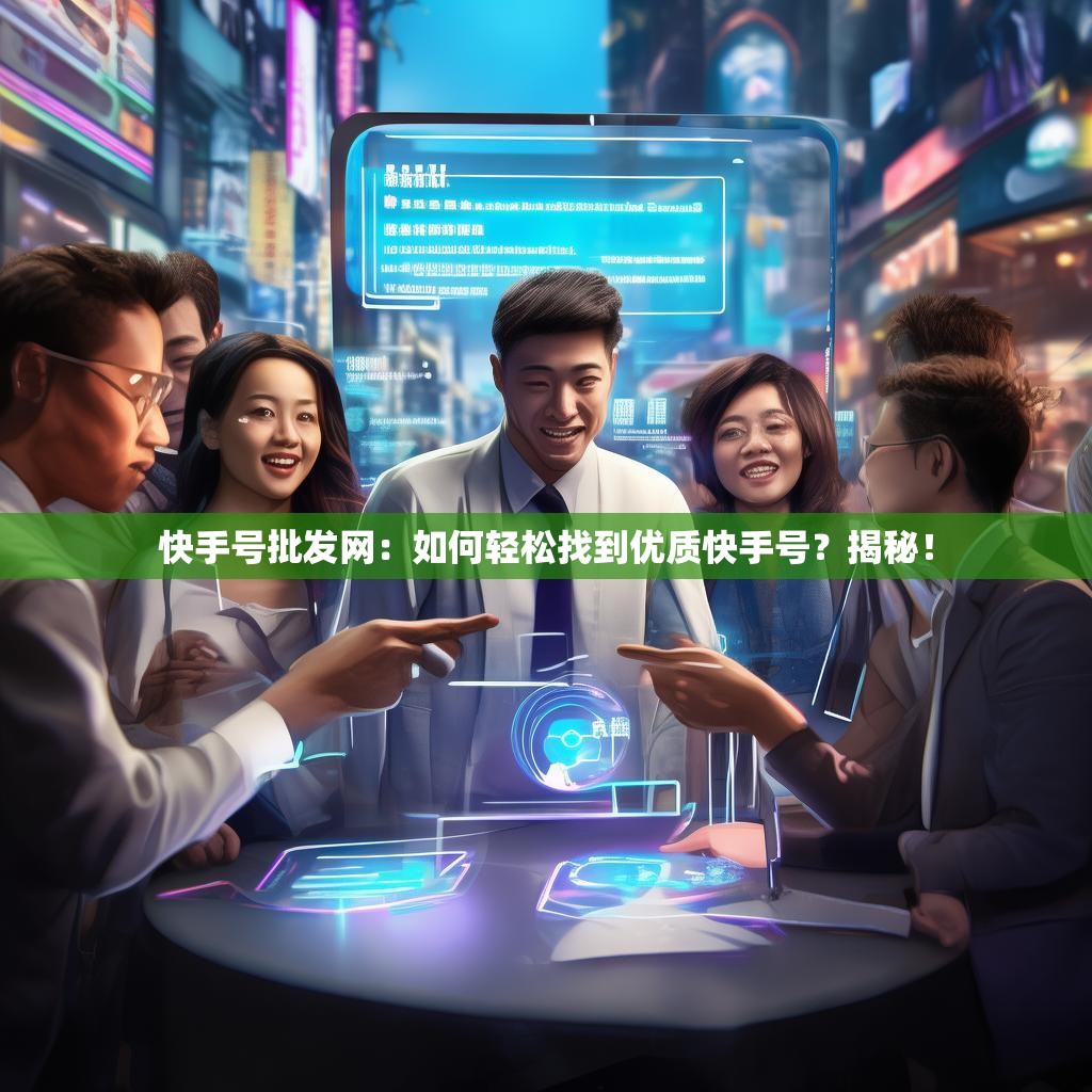 快手号批发网:如何轻松找到优质快手号?揭秘!