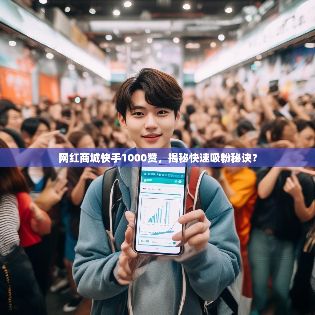 网红商城快手1000赞,揭秘快速吸粉秘诀?