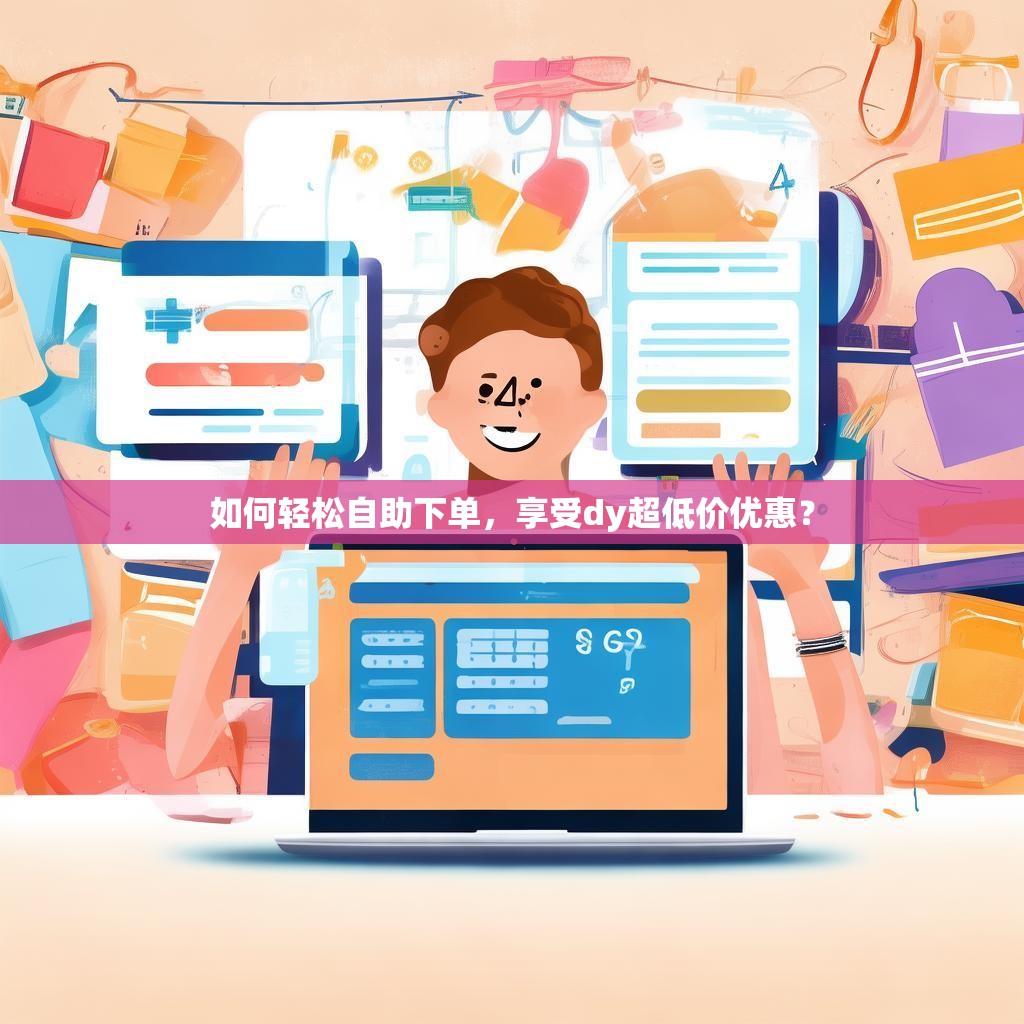如何轻松自助下单,享受dy超低价优惠?