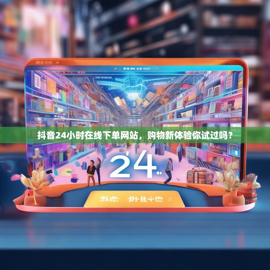 抖音24小时在线下单网站，购物新体验你试过吗？
