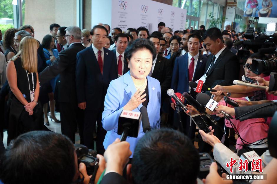 2015年7月31日北京成功获得2022年冬奥会举办权