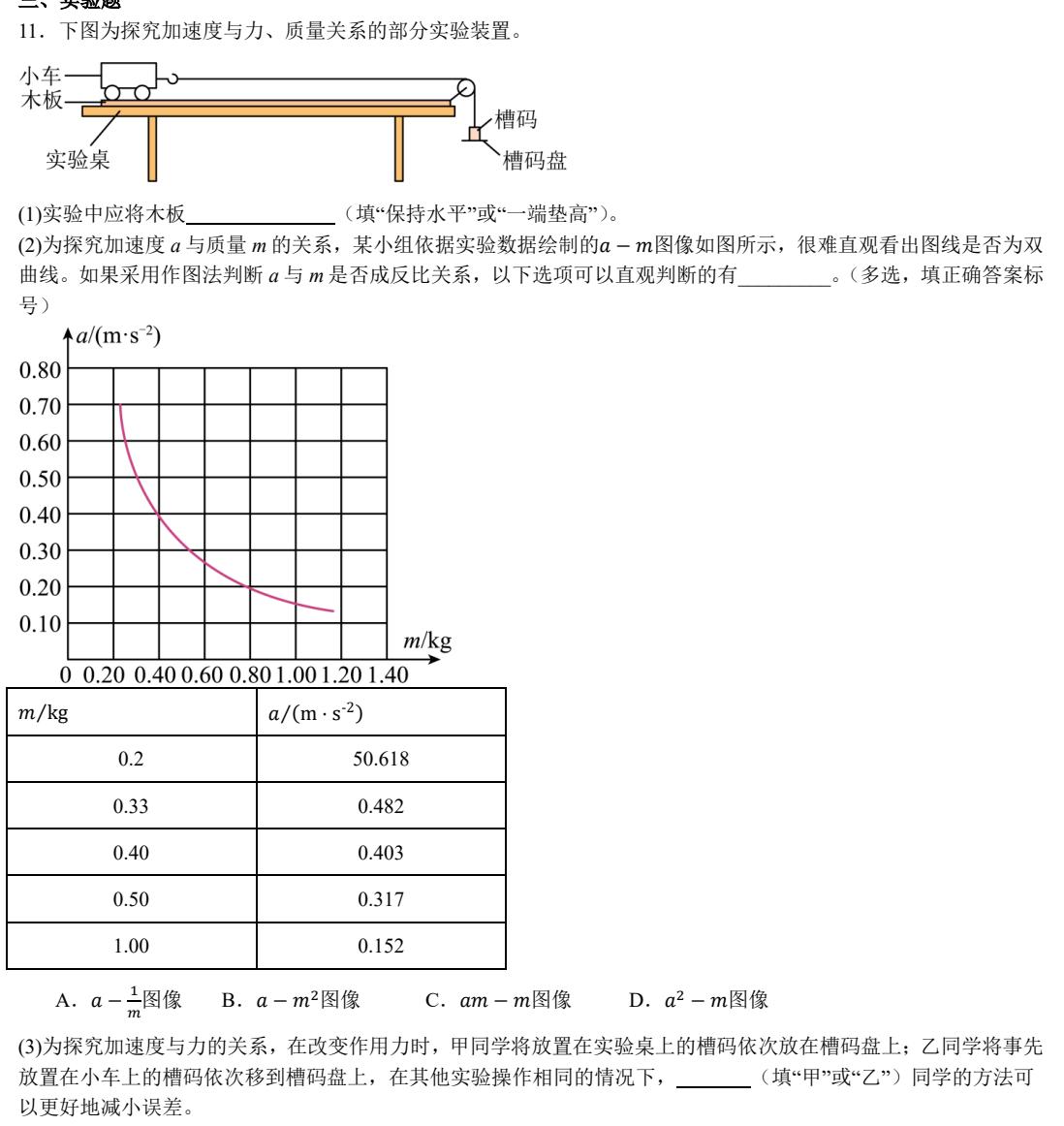 2025年山西高考物理试卷剖析:考点、陷阱及复习方向全解