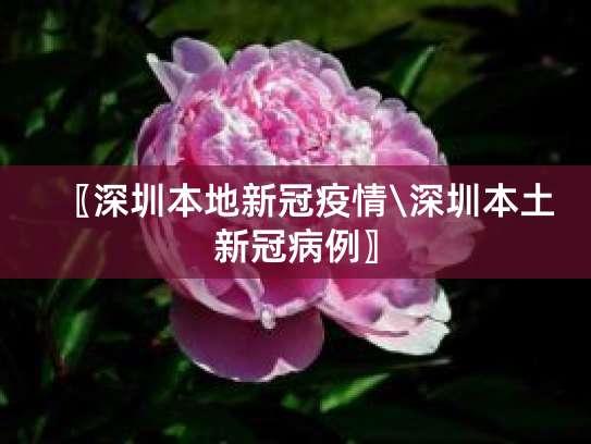 1月18日深圳疫情新增病例详情及核酸检测措施调整情况